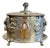 OAntique Edwardian Ornate Silver Plated Biscuit Barrel, 1900 For Sale