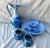 Mid-Century Modern Vintage Ken Edwards Tonala/El Palomar Pottery Blue Bird Set For Sale - Image 3 of 9