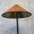 Late 20th Century Vintage Spanish Style Wrought Iron Lamp With Leatherette Shade For Sale - Image 5 of 12