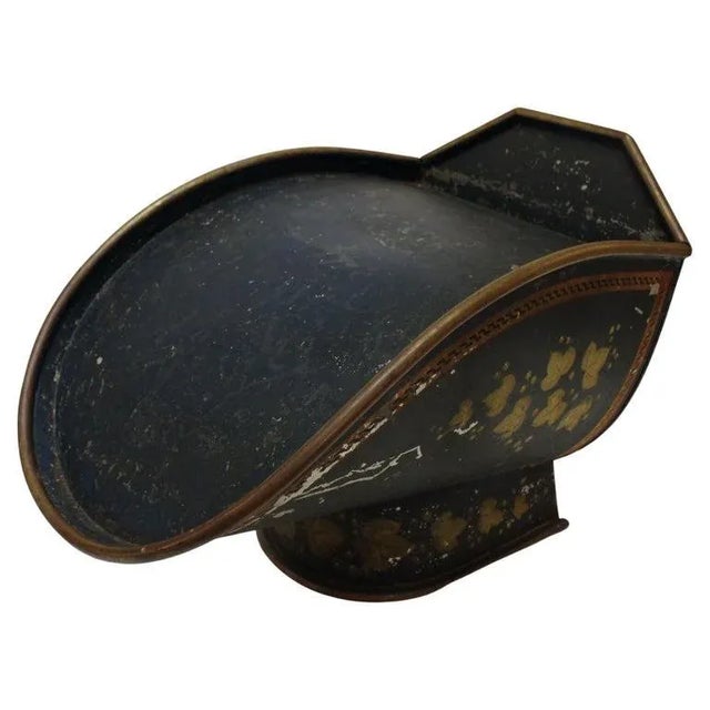 Early 19th Century Regency Faux Coal Hod Tole Shop Display For Sale - Image 9 of 9