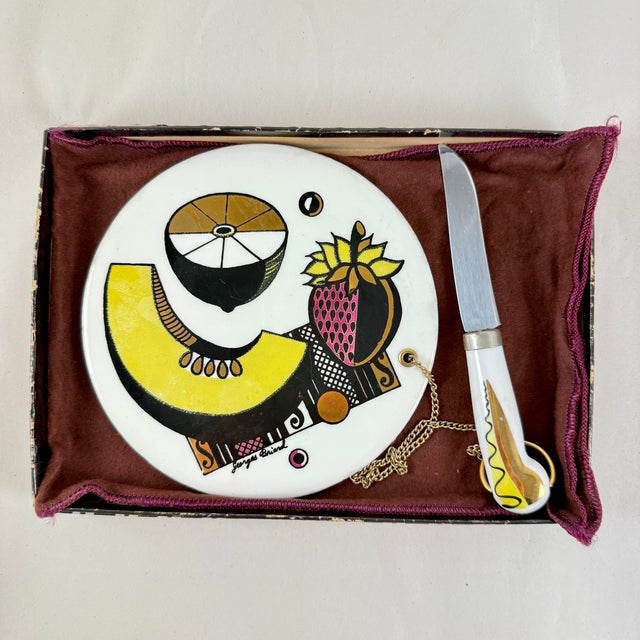 Georges Briard Ambrosia Cheese Set Boxed Chairish