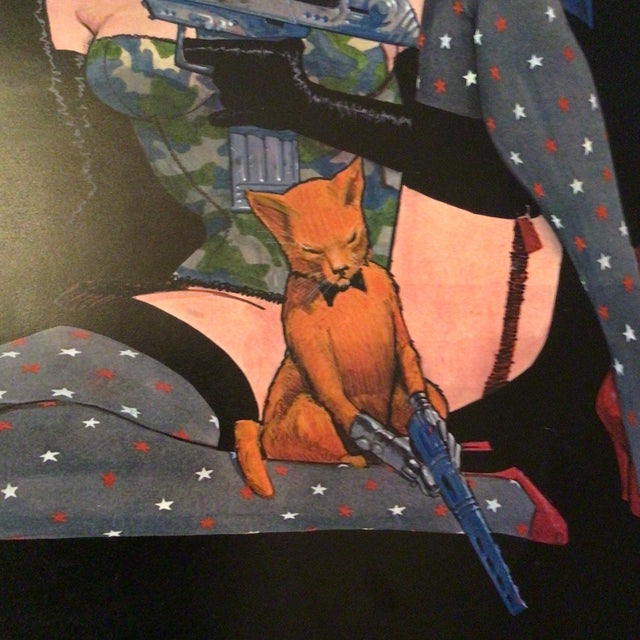 American Flagg Reuben Flagg & Friends Signed Print Number 269/395 For Sale - Image 4 of 12