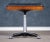 Mid-Century Modern Danish Teak Swivel Stool with Black Leather Seat, 1960s For Sale - Image 3 of 10
