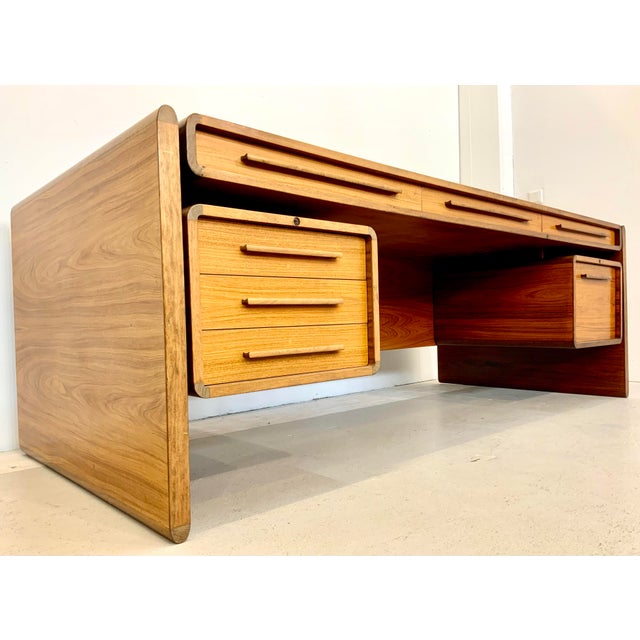Mid-Century Danish Chief Desk from Dyrlund, 1960s For Sale - Image 12 of 18