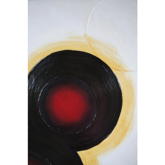 Contemporary "Joey a Mechanical Boy (Black Mickey)" Abstract Oil Painting on Linen by Matthew Weinstein For Sale - Image 3 of 10