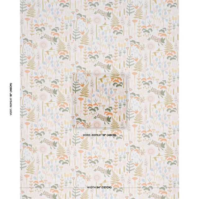 This sensational fabric designed by Hanna Werning for Boråstapeter adds a stylish dose of cheer to every space. Hoppmosse...