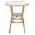 California Bistro Table - White/Navy For Sale
