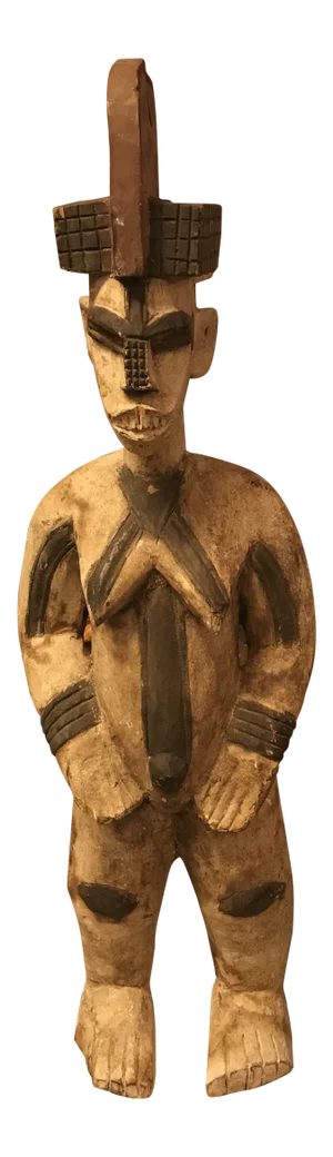 Hand Carved Wood Figure