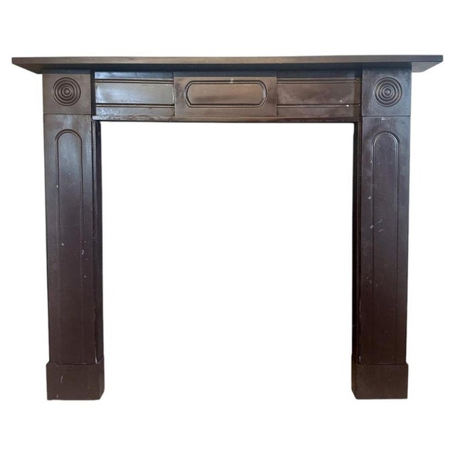 Antique Regency Fireplace Mantel, 1810 For Sale - Image 9 of 9