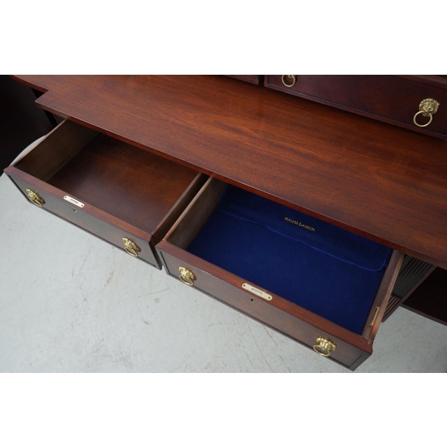 Ralph Lauren Ralph Lauren Sheraton Mahogany Sideboard For Sale - Image 4 of 18