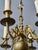 Antique Bronze 6-Arm Chandelier For Sale - Image 6 of 9