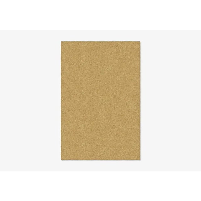 Contemporary Natural Rectangle Plain Rug from Marqqa For Sale - Image 3 of 3