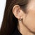 Mid-Century Modern Vintage Portuguese 0.80ct Diamond Earrings 9k White Gold Drops Fine Jewelry, A Pair For Sale - Image 3 of 3