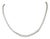 9.75 Ct Riviera Graduated Diamond Necklace For Sale