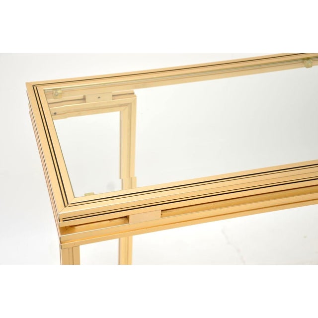 Vintage French Console Table from Pierre Vandel, 1970s For Sale - Image 6 of 10