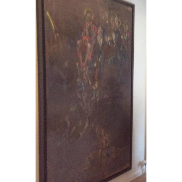 1990s Walter Vilain, The Last Judgement, 1996-1997, Oil on Canvas For Sale - Image 5 of 9