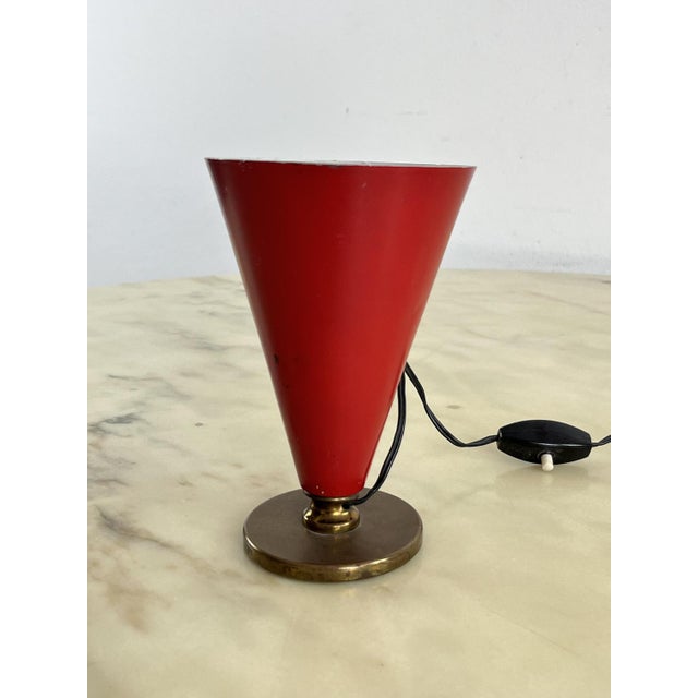 Mid-Century Italian Table Lamp, 1950s For Sale - Image 9 of 9