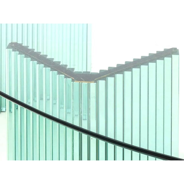 1970s SuperCalif Crystal Dining Table Attributed to Luigi Massoni for Galotti & Radice, 1970s For Sale - Image 5 of 6