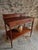 Antique French Mahogany Console Table with Drawer and Shelf, 1900 For Sale - Image 4 of 18
