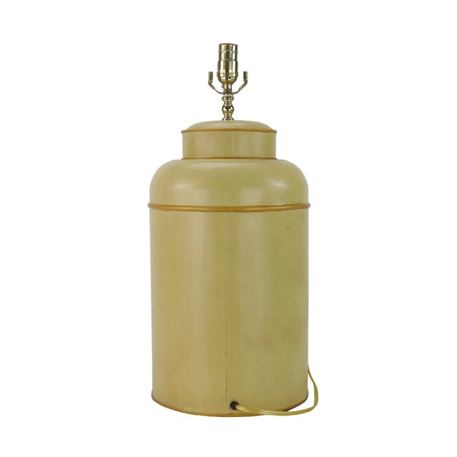 1970s Vintage English Export Chinoiserie Tea Caddy Lamp For Sale In New York - Image 6 of 7