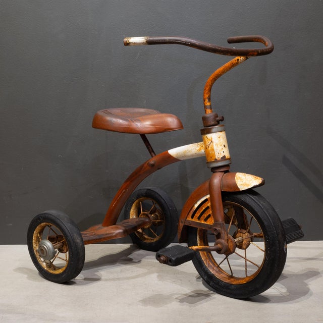 Antique Amf Junior Corp. Tricycle c.1950 For Sale - Image 4 of 6