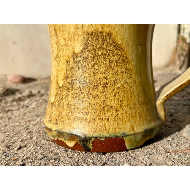 Large Sculptural Studio Ceramic Art Jug Vase by Helma Klett, Germany, 1940s For Sale - Image 11 of 18