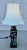 Antique Large Chinese Famille Noire Square Porcelain Vase Table Lamp 36" For Sale - Image 17 of 18