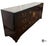 Vintage Hickory White Chinoiserie Style Burl Wood & Lacquer Dresser & Mirror For Sale - Image 9 of 12
