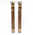 Traditional Pair of Vintage Brass Floral Curtain Rod Brackets For Sale - Image 3 of 5