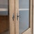 Large 19th Century Oak Glass-Fronted Bookcase, 1880 For Sale - Image 8 of 9