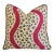 Designer Clarence House Animal Print Feather/Down Pillow For Sale
