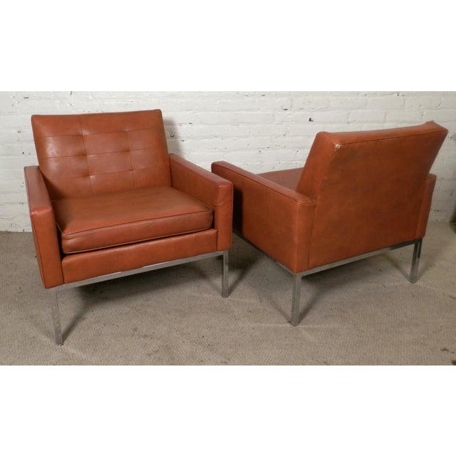 Mid-Century Modern Mid-Century Modern Milo Baughman Inspired Chairs by Alma For Sale - Image 3 of 11