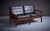 Black Leather Sofas & Side Table from Illum Wikkelso Capella, Denmark, 1960s, Set of 3 For Sale - Image 13 of 17