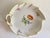 Leaf-shaped bowl Decoration: Bouquet of flowers and scattered blossoms, gold rim Material: Porcelain Dimensions: approx....