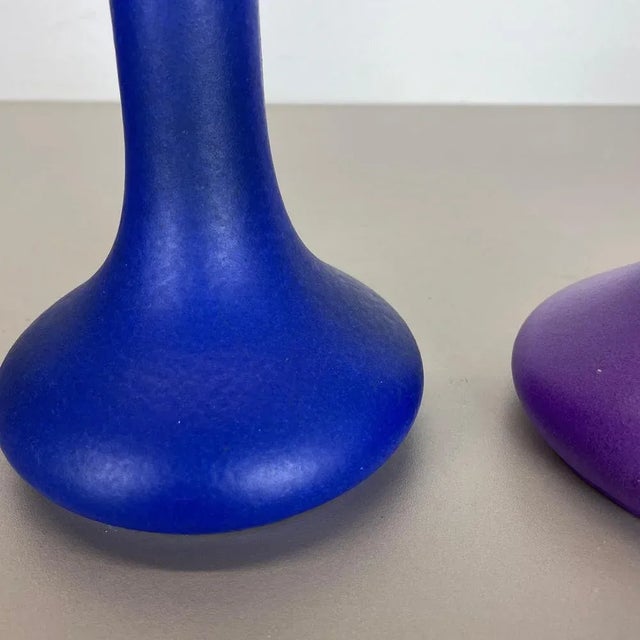 Ceramic Studio Pottery Vases from Marei Ceramics, Germany, 1970s, Set of 2 For Sale - Image 10 of 18