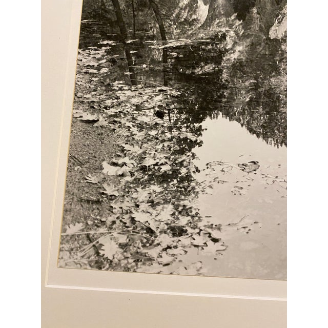 Late 20th Century Robert "Bob" Werling Black & White Photograph Merced River Yosemite Valley California, Student of Ansel Adams For Sale - Image 10 of 12