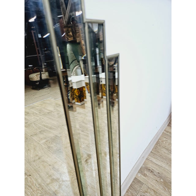 Metal German Art Deco Style Domico Crystal Mirror For Sale - Image 7 of 18
