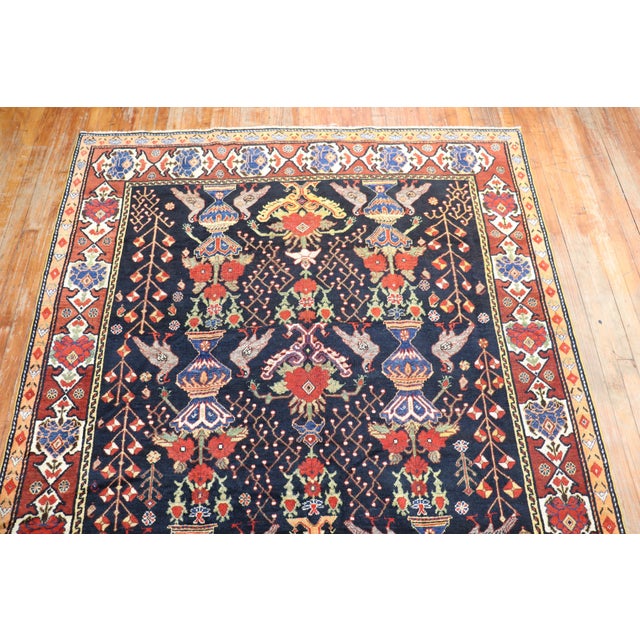 Early 20th Century Beautiful Persian Bakhtiari Gallery Size Rug For Sale - Image 14 of 18