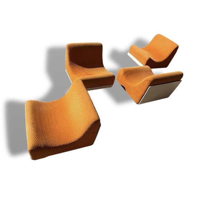 Space Age Model Orbis Modular Sofa from Cor, 1970s, Set of 4 For Sale - Image 10 of 18