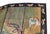 Signed Ten Horses Vintage Chinese Four Panel Screen Gold & Turquoise Shi Jun Tu For Sale - Image 12 of 15