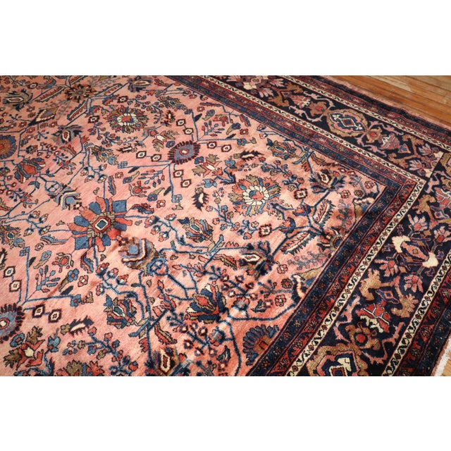 Early 20th Century Persian Bibikabad Oversize Rug - 12'2" x 20'2" For Sale - Image 11 of 11