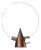 Glass BT1972 Lamp by Duccio Trassinelli for Studio A.r.d.i.t.i. For Sale