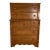 1950s Virginia Maple Tall Wood Dresser For Sale