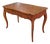 Vintage Solid Mahogany Cabriole Leg Piano Bench With Partitioned Storage For Sale