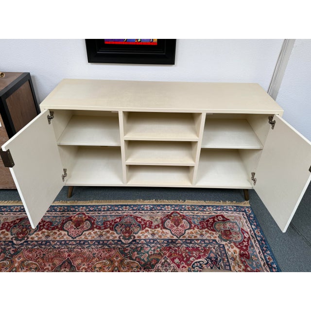 Design Plus Gallery presents the Fonso Buffet by Made Goods. A simple silhouette buffet, this elegant storage piece is...