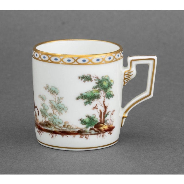 Late 20th Century Richard Ginori "Pittoria" Demitasse Service, 22 pcs For Sale - Image 13 of 17