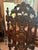 Superb Pair of Antique English High Back Carved Walnut Hall Chairs For Sale - Image 9 of 10