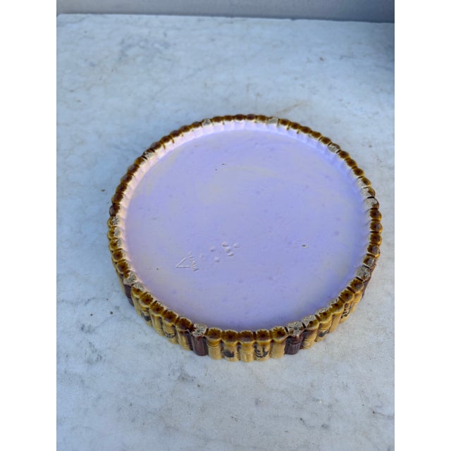 19th Century Victorian Majolica Bamboo Cachepot Minton For Sale - Image 10 of 10