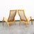 Mid Century Danish Modern Lounge Chair Set Armchair Cream Finn Ostergaard Pair For Sale - Image 4 of 12