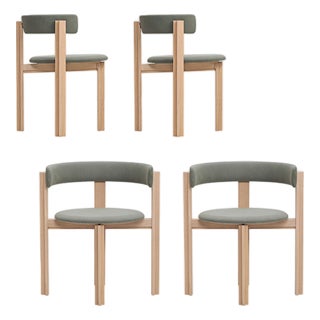 Wood Principal Dining Chairs by Bodil Kjær, Set of 4 For Sale